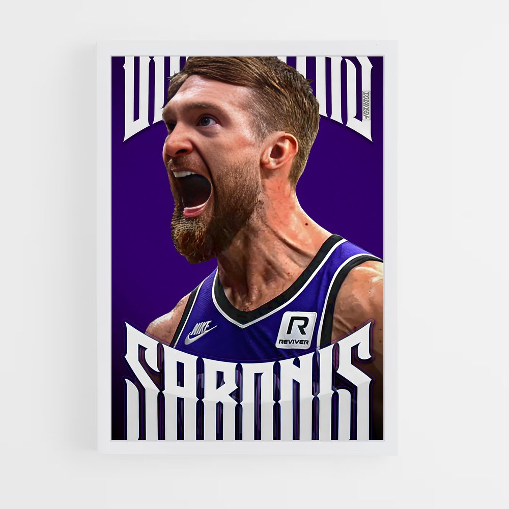 Poster Sacramento King – affiche Basketball (vue 3)